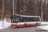 Autobusová linka č. 68 je po změnách z počátku roku ukončena ve smyčce u kohoutovické hájenky (která byla před třemi lety zatrolejována v souvislosti s opravou ulice Antonína Procházky). Na snímku z 18. 1. 2004 zde pózuje City Bus evid. č. 7614, foto © Ladislav Kašík.