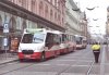 Prezentace autobusů s novými typy sedadel na Rašínově ulici 15. 12. 2013. Foto © Ladislav Kašík.
