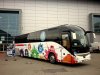 Jak jsme již na našich stránkách informovali, DPMB má pronajatý zájezdový autobus Iveco Magelys PRO 12.2M (jako předváděcí vůz výrobce), má evid. č. 2719. Vůz byl mj. prezentován na veletrzích cestovního ruchu GO a REGIONTOUR na brněnském výstavišti v lednu 2018. Foto © Michal Hartl.